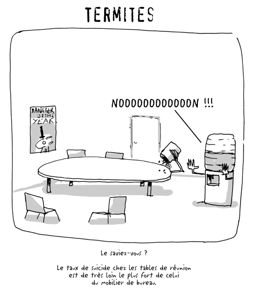 les tables de réunion